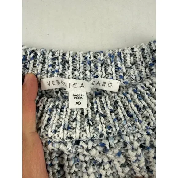 Veronica Beard Ryce Cotton Crewneck Sweater - Size XS - Picture 5 of 7